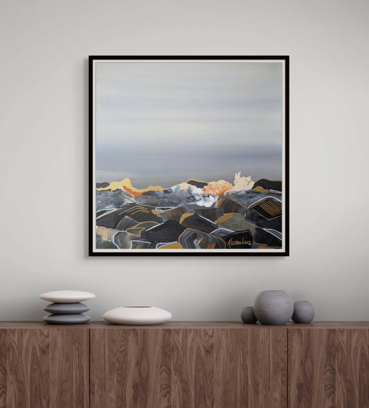 Beyond the Climb - Original painting